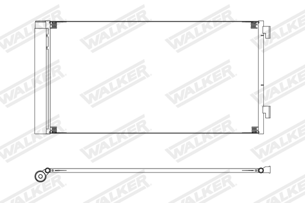 Walker Condensor, airconditioning WCD00378