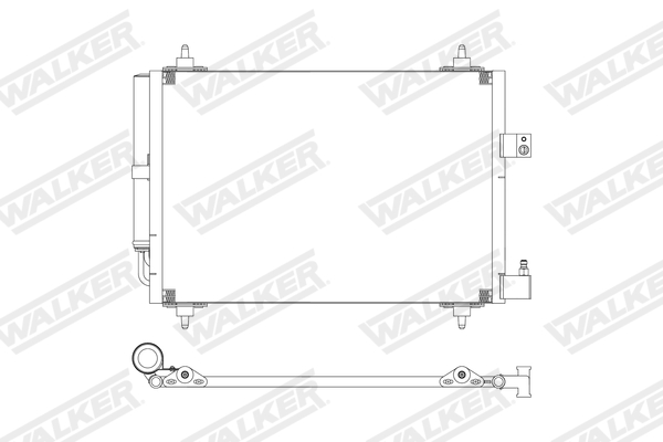 Walker Condensor, airconditioning WCD00379
