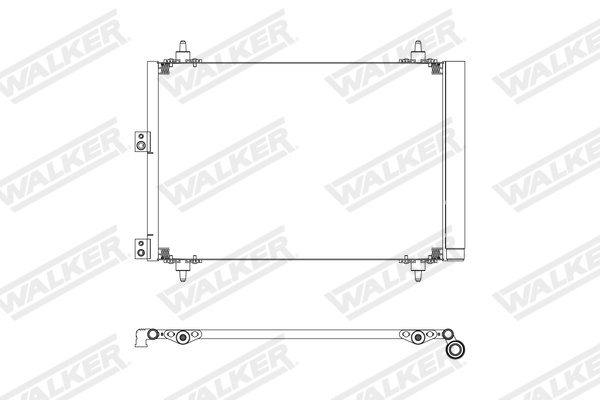 Walker Condensor, airconditioning WCD00380