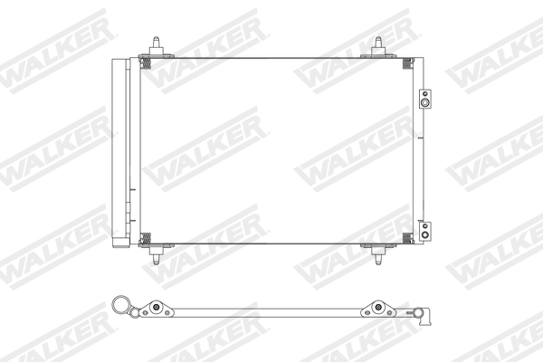Walker Condensor, airconditioning WCD00383