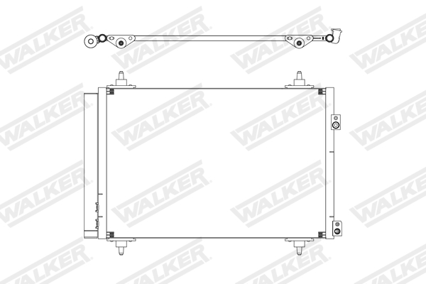 Walker Condensor, airconditioning WCD00384