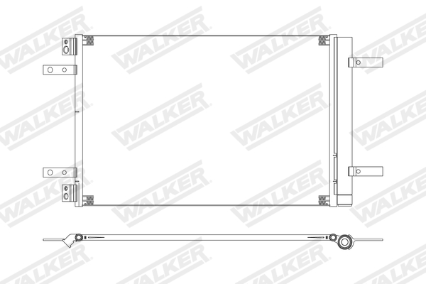 Walker Condensor, airconditioning WCD00385