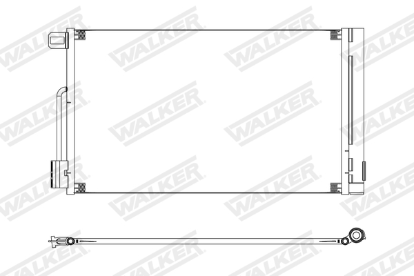 Walker Condensor, airconditioning WCD00386