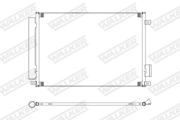 Walker Condensor, airconditioning WCD00387