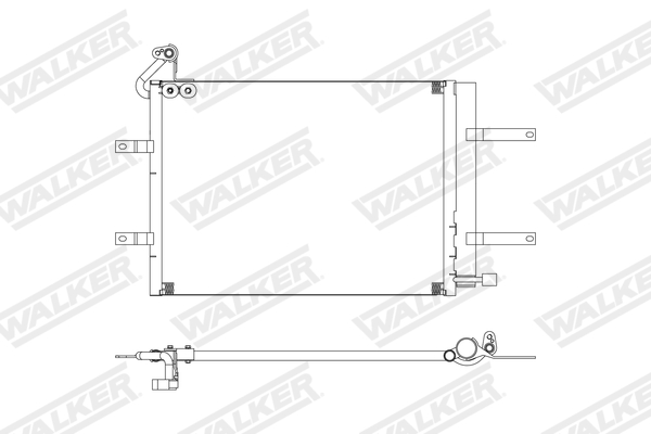 Walker Condensor, airconditioning WCD00388
