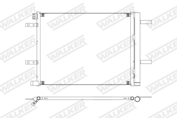 Walker Condensor, airconditioning WCD00389