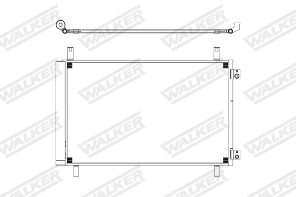 Walker Condensor, airconditioning WCD00390