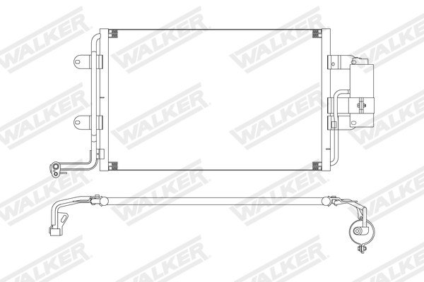 Walker Condensor, airconditioning WCD00391