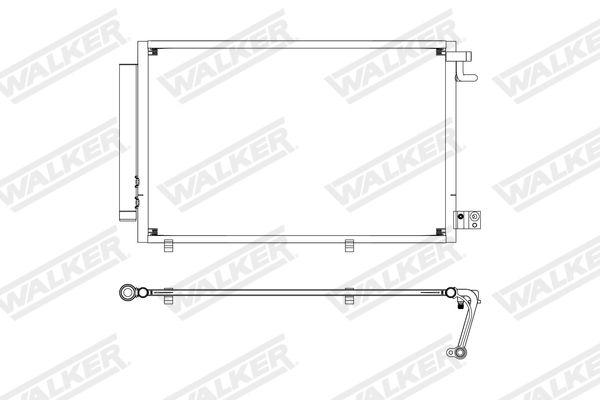 Walker Condensor, airconditioning WCD00394