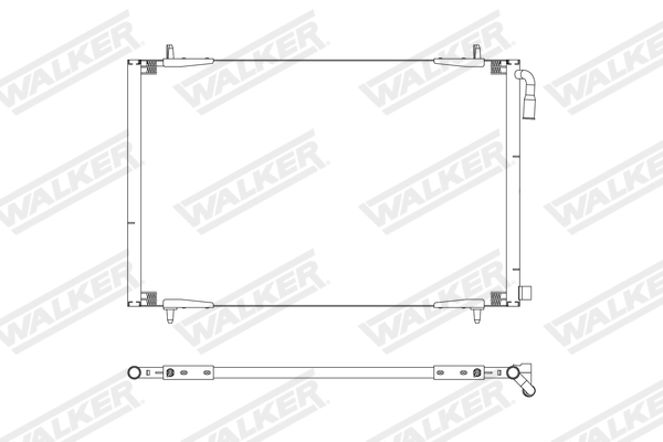 Walker Condensor, airconditioning WCD00395