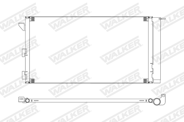 Walker Condensor, airconditioning WCD00397