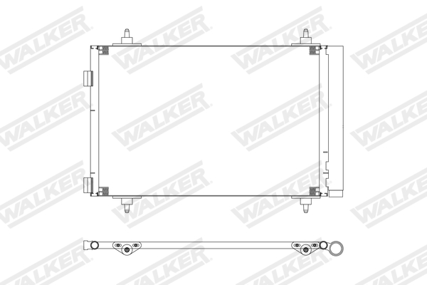 Walker Condensor, airconditioning WCD00400