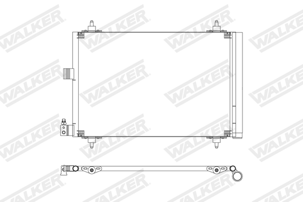 Walker Condensor, airconditioning WCD00401