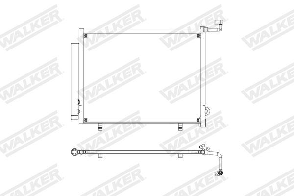Walker Condensor, airconditioning WCD00402