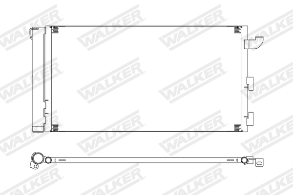 Walker Condensor, airconditioning WCD00405