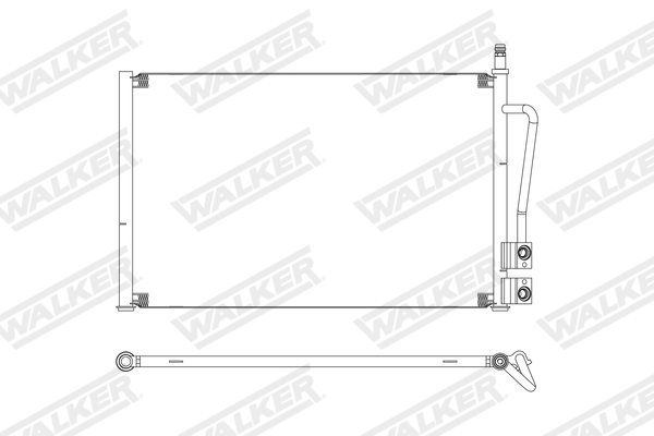 Walker Condensor, airconditioning WCD00406