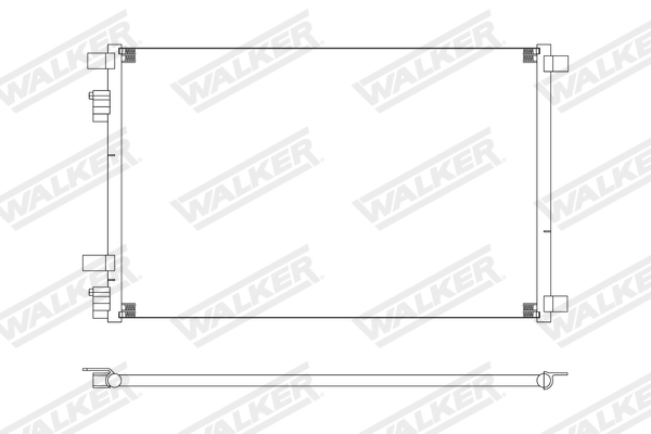 Walker Condensor, airconditioning WCD00411