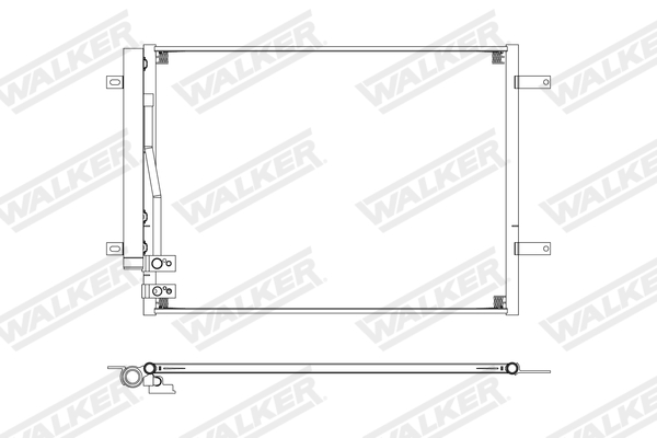 Walker Condensor, airconditioning WCD00413
