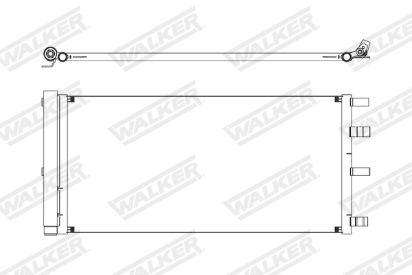 Walker Condensor, airconditioning WCD00415