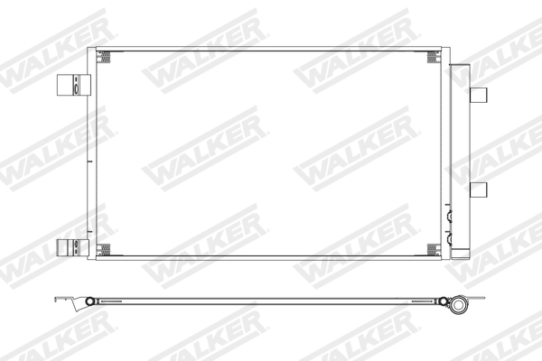 Walker Condensor, airconditioning WCD00416