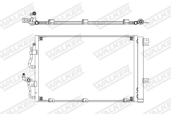 Walker Condensor, airconditioning WCD00418
