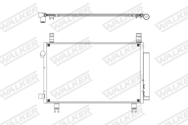 Walker Condensor, airconditioning WCD00420