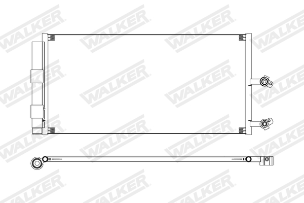 Walker Condensor, airconditioning WCD00421
