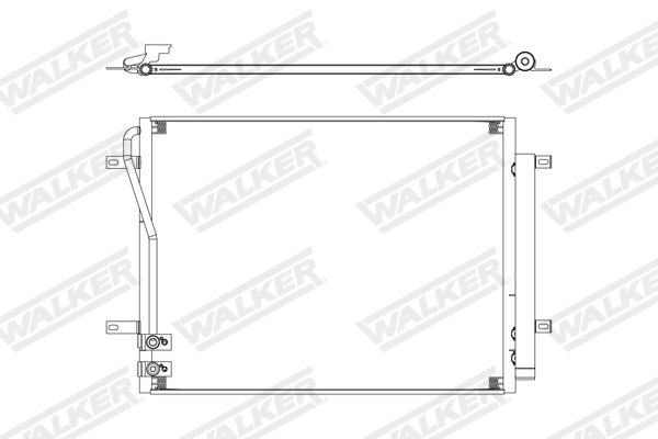 Walker Condensor, airconditioning WCD00423