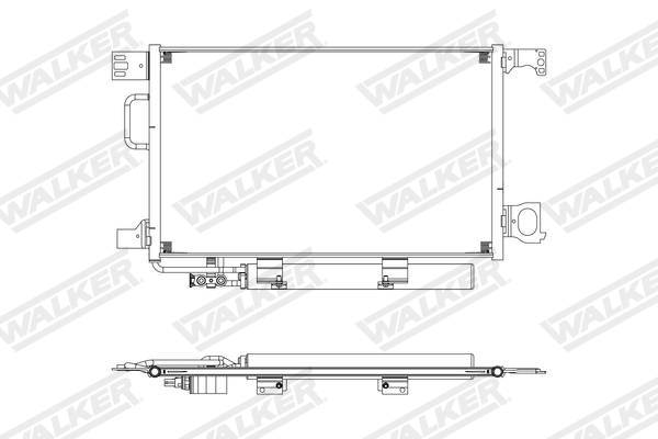 Walker Condensor, airconditioning WCD00424