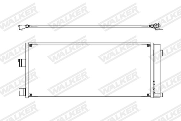 Walker Condensor, airconditioning WCD00425