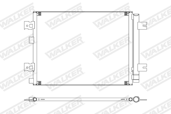 Walker Condensor, airconditioning WCD00427