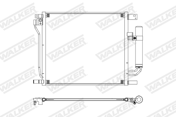 Walker Condensor, airconditioning WCD00428