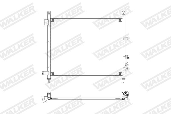 Walker Condensor, airconditioning WCD00429