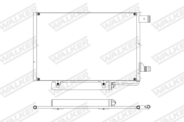 Walker Condensor, airconditioning WCD00432