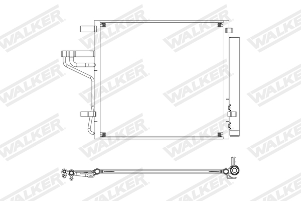 Walker Condensor, airconditioning WCD00433