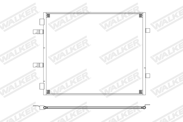 Walker Condensor, airconditioning WCD00435