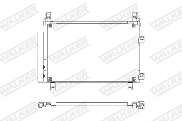 Walker Condensor, airconditioning WCD00436