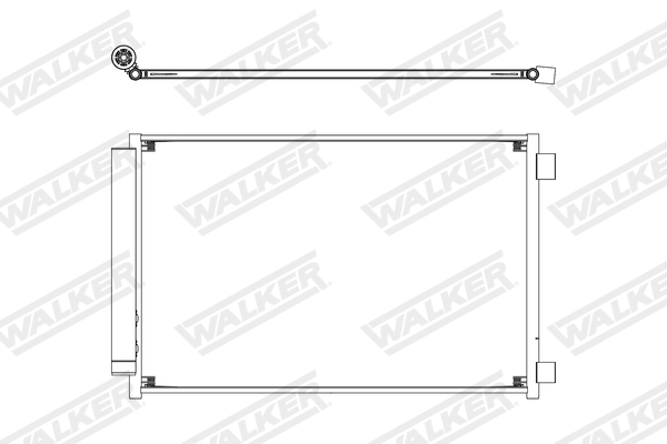 Walker Condensor, airconditioning WCD00437