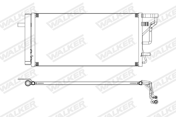 Walker Condensor, airconditioning WCD00438