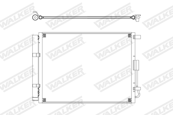 Walker Condensor, airconditioning WCD00439