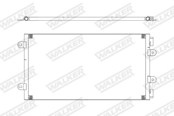 Walker Condensor, airconditioning WCD00441