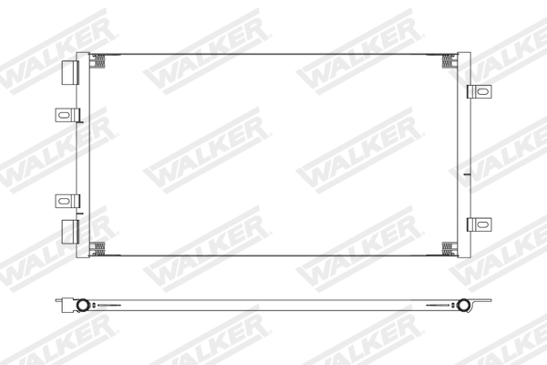 Walker Condensor, airconditioning WCD00442