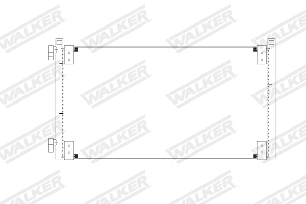 Walker Condensor, airconditioning WCD00443