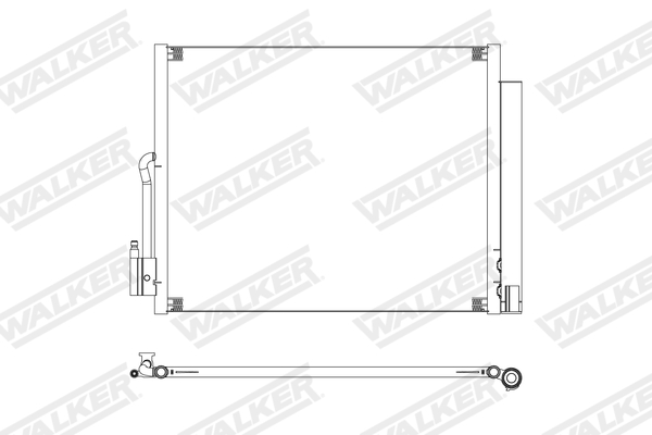Walker Condensor, airconditioning WCD00444