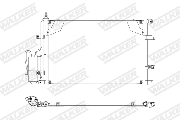 Walker Condensor, airconditioning WCD00445