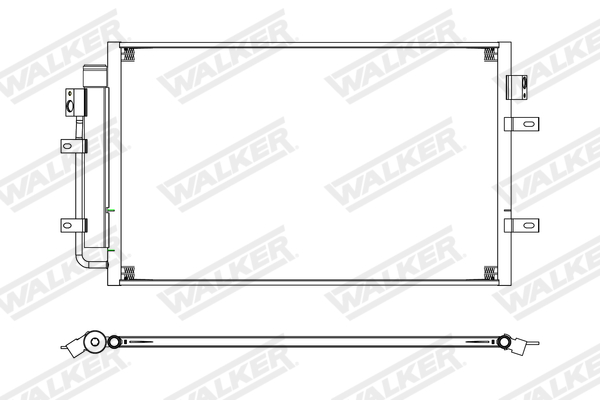 Walker Condensor, airconditioning WCD00446