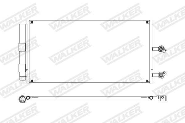 Walker Condensor, airconditioning WCD00447