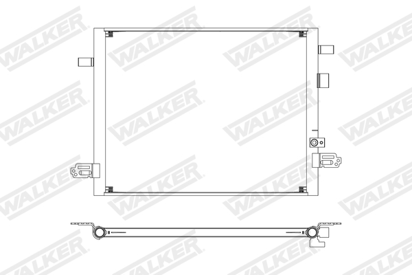 Walker Condensor, airconditioning WCD00448