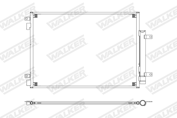 Walker Condensor, airconditioning WCD00449