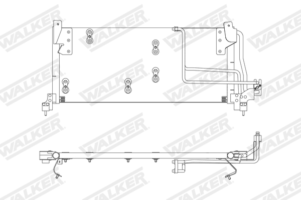 Walker Condensor, airconditioning WCD00455